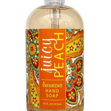 16oz Liquid Soap - Juicy Peach