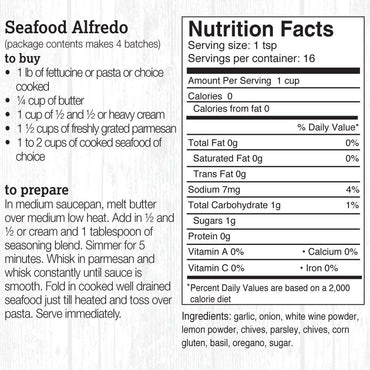 Seafood Alfredo