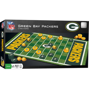Green Bay Packers Checkers Gam