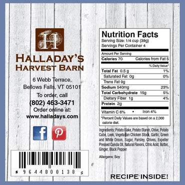 Potato Cheddar Chive