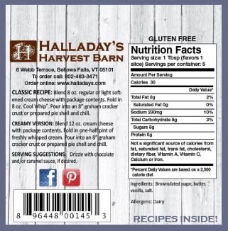 Sea Salt Caramel Cheesecake Mix