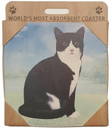 Black & White Coaster Sq.