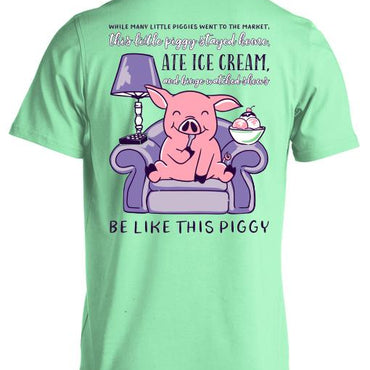 Ice Cream Piggy T-Shirt - Small