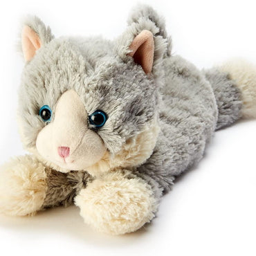 Grey Laying Down Cat Warmies