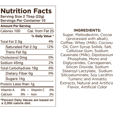 Cafe Mocha Irish Creme 8oz