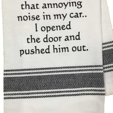 Fixed Annoying Sound Towel