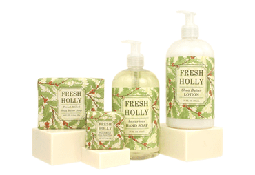 1.90oz Shea Butter Soap- Fresh Holly