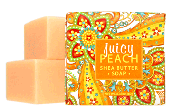 1.9oz Soap Juicy Peach