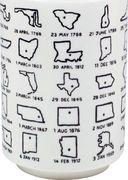 Handleless United States Mug