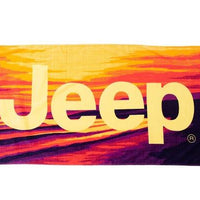 Jeep Point Break Beach Towel
