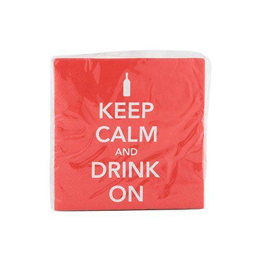 Keep Calm Napkin by Cakewalk