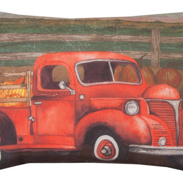 Truck & Barn Red Truck