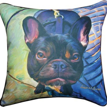 Gus Donato French Bulldog Pillow