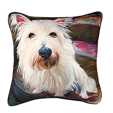 Little Westi Dog Pillow