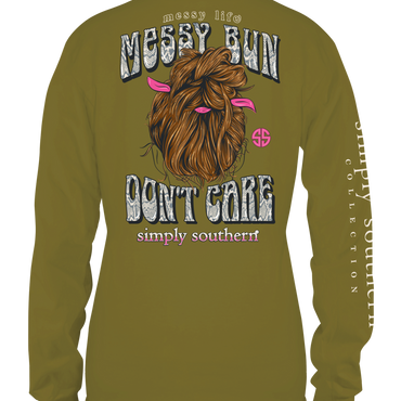 SSC Messy Bun Long Sleeve Shir