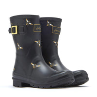 Molly Black Met. Bees Size 9