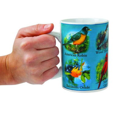 North American Song Birds Musical Mug