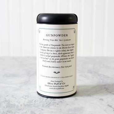 Tea Tin-Gunpowder Fine Tea-20 Teabags