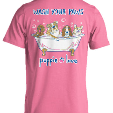 Puppie Love: Wash You Paws- Large