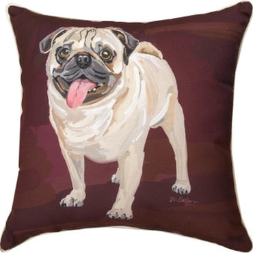 Pug Dye Pillow