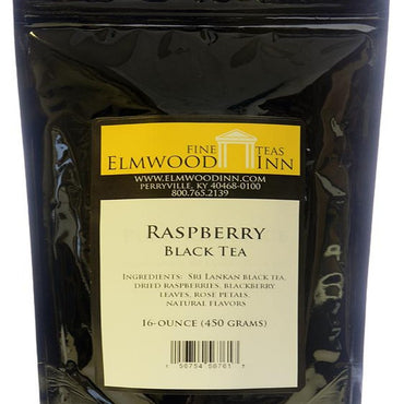 Black tea with the delicious addition of dried raspberries.