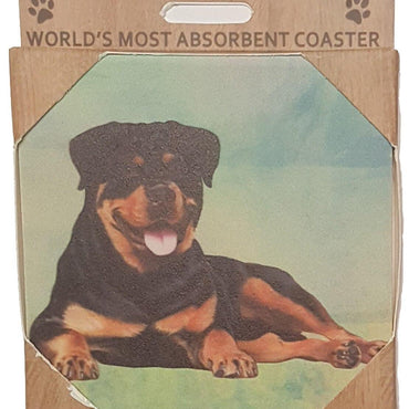 Rottweiler Coaster Sq.