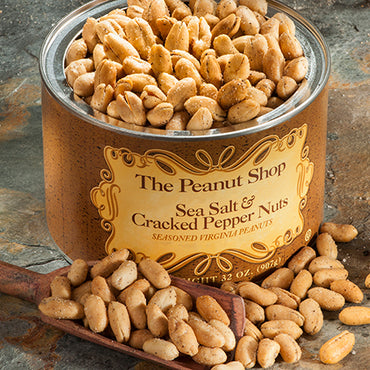 Sea Salt & Pepper Peanuts