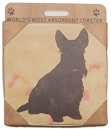 Scottiish Terrier Coaster Sq.