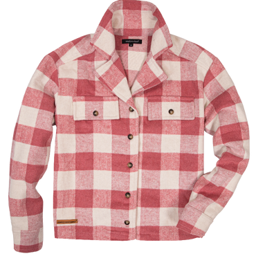 Shacket Jacket- Buffalo Pink
