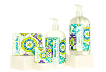 1.9oz Shea Soap- Snow Lily