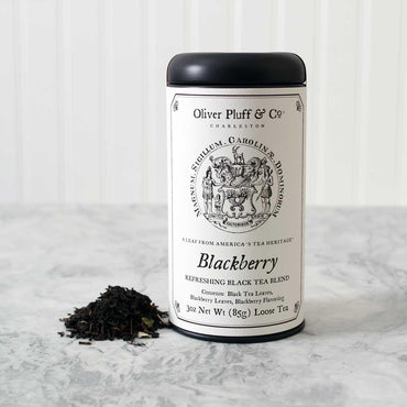 Tea Tin-Blackberry Fine Tea 3oz