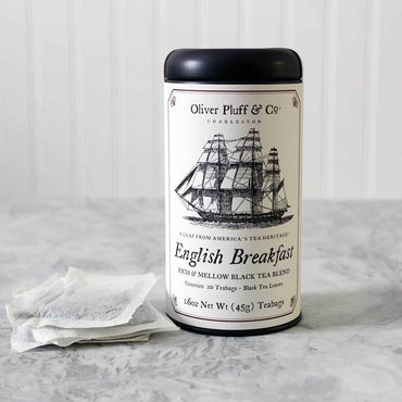 Tea Tin-English Breakfast Fine Tea-20 Teabags