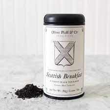 Tea Tin Scottish Breakfast Fine Tea 3oz