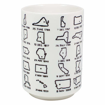 Handleless United States Mug