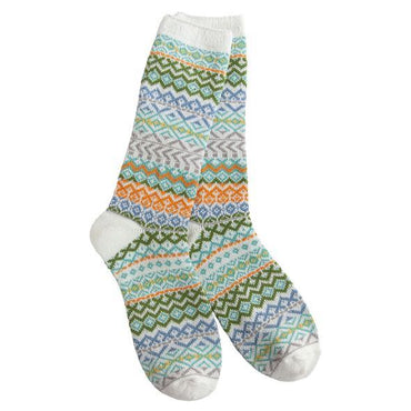 World's Softest Sock- Weekend Patterned
