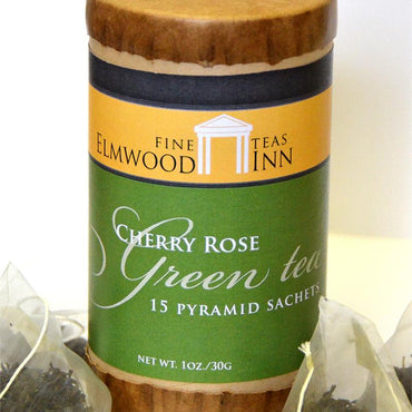 15 Pyramid Sachets Ingredients: Premium green tea, rose petals, natural flavoring