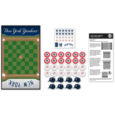 NY Yankees Checkers Game