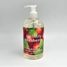 16oz Sparkling Cranberry Soap