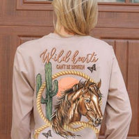 Simply Southern Long Sleeve Shirt- Wildheart Horse