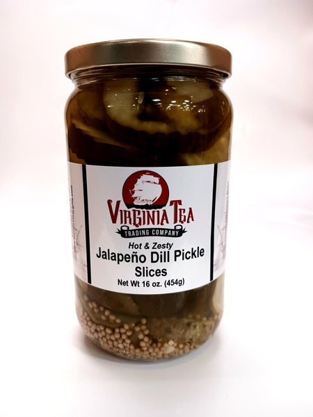 Hot Jalapeno Dill Pickles 20oz Jar