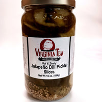 Hot Jalapeno Dill Pickles 20oz Jar