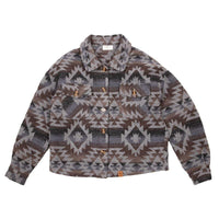 Navajo Cropped Shacket