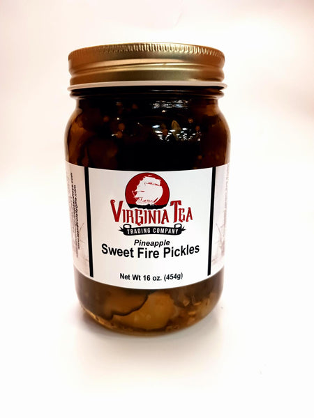 Pineapple Sweet Fire Pickles 20oz Jar