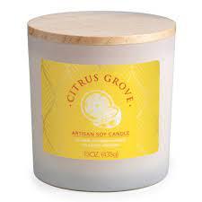 15oz Limited Edition Spring Artisan Candle- Citrus Grove