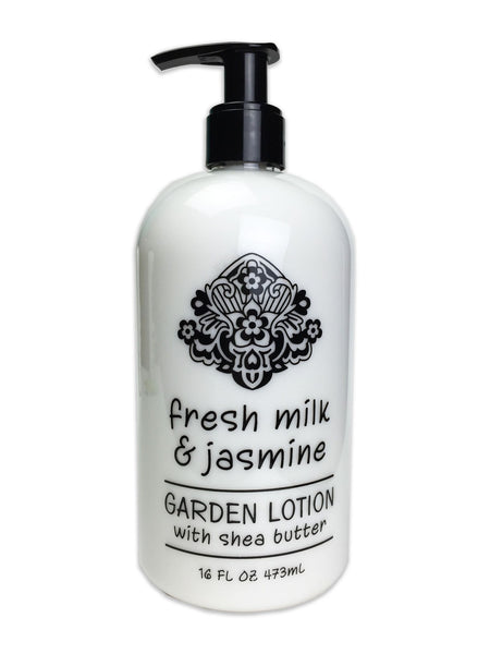 16oz Garden Lotion-Fresh Milk and Jasmine