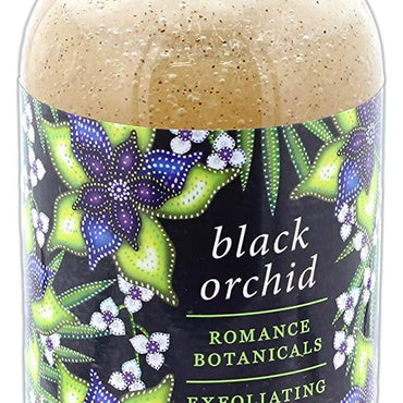16oz Bottle Exfoliating Body Wash-Black Orchid