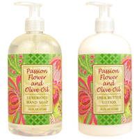 16oz Bottle Exfoliating Body Wash-Passion Flower