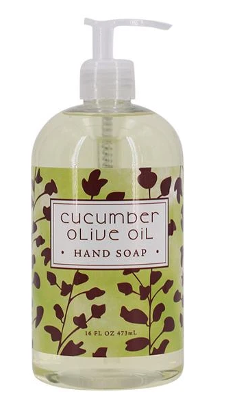 16oz Cucumber Olive Oil Hand Soap