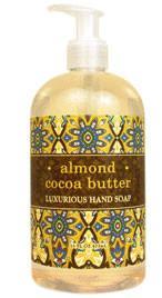 16oz Liquid Soap Almond Cocoa Butter