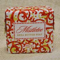 1.90oz Shea Butter Soap-Mistltoe